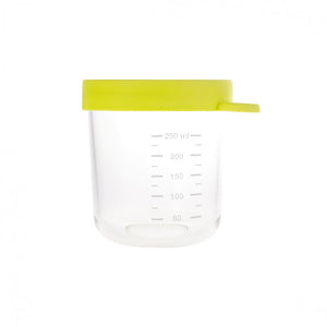 Open image in slideshow, 250ml Beaba Glass conservation jars with Neon silicone lid
